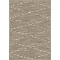 Narma -matto Kauri khaki 140x200 cm