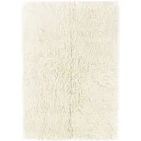 Narma -matto Flokati valkoinen 140x200 cm