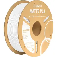 Elegoo PLA Matte Filament (White)