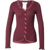 Rosemunde Rwlotus Tencel Ls Cardigan - Burgundy - XS