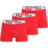 FILA Bokserishortsit punainen / musta / valkoinen