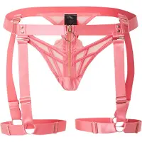 Hunkemoller Stringit 'SABLE' roosa