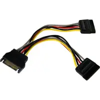 StarTech.com 6in SATA Power Y Splitter Cable (PYO2SATA)