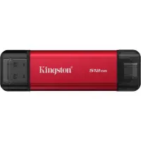 Kingston – 512GB Dual USB-A/C Portable SSD, Up to 1050MB/s USB 3.2 Gen 2 (SPSD/512GB)