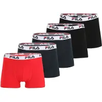 FILA Bokserishortsit marine / kirkaanpunainen / musta / valkoinen