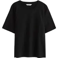 Lindex T-Shirt - Black - XL