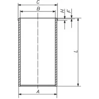 MAHLE ORIGINAL Sylinteriputki 013 LP 00120 000