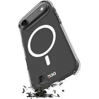 Puro Impact Clear D3O TPU+PC MagSafe -yhteensopiva suojakuori iPhone 17 Airille - läpinäkyvä