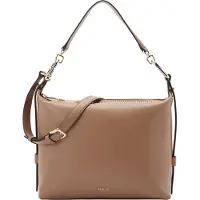 Furla for woman. WB01964-A.0023 Tonie Shoulder leather bag Toffe (OSFA), Brown, Casual