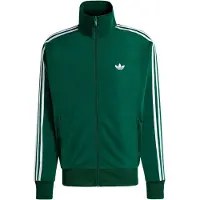 Adidas Collegetakki 'Firebird' tummanvihreä / valkoinen