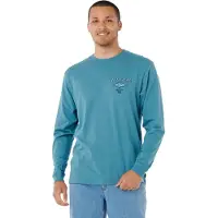 Rip Curl Fade Out Icon Pitkähihainen T-paita storm blue Koko XS