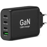 Port Designs – POWER SUPPLY 130 W - TYPE C PD GaN - EU (902107EU)