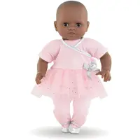 Corolle Sport Dance Baby Doll -asusetti - Premium ma Premier Poupon Vauvanukkevaatteet ja -tarvikkeet sopivat 12" Dolls Pink 9000110720