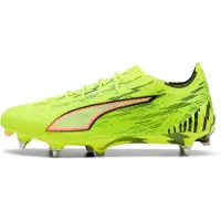 Puma Ultra 6 Ultimate Sg Unleashed - Keltainen/musta/hehkuva Punainen/neon - Pehmeä Nurmi (Sg), koko 39