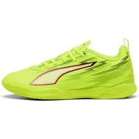 Puma Ultra 6 Play It Unleashed - Keltainen/musta/hehkuva Punainen/neon Lapset - Sisäpeli (Ic), koko 36