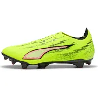 Puma Ultra 6 Carbon Fg Unleashed - Keltainen/musta/hehkuva Punainen/neon - Nurmi (Fg), koko 44