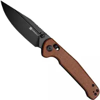 SENCUT Glenspar, Brown Canvas Micarta