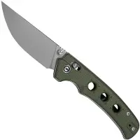 CIVIVI Noctis C24020C-3 Stonewashed Nitro-V, Olive Canvas Micarta, pocket knife
