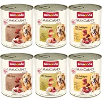 Animonda GranCarno 24x800g GranCarno Original Adult lajitelma Animonda koiranruoka