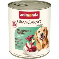 Animonda 24x800g GranCarno Original Adult peura & omena Animonda koiranruoka