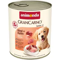 Animonda 6 x 800 g Original Junior nauta & kana koiran märkäruoka