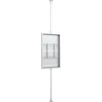 Multibrackets – M PRO SERIES - ENCLOSURE 55" FLOOR TO CEILING MEDIUM WHITE (7350105213113)