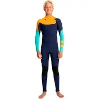 Hurley Advant 3/2 Mm Junior-märkäpuku Jossa Pitkät Hihat Ja Vetoketju Selässä