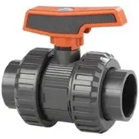 Cepex 37050 Pvc-u Ø1 1/4 Palloventtiilit Standardisarja Ptfe Epdm Bsp Naaraskierre Musta Piste
