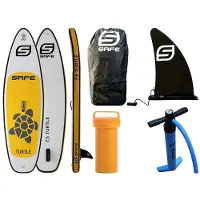 Safe Waterman Turtle Fly 7´5´´ Ilmatäytteinen Sup-lautasetti