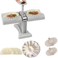 Hobby Hall Automattinen dumpling-muotti, valkoinen