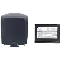 123accu Blackberry 7520 6510 7510 tehoakku erillisellä takakannella 1600 mAh