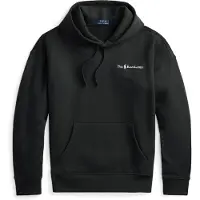 Ralph Lauren Relaxed Fit Logo Fleece Hoodie - Black - S