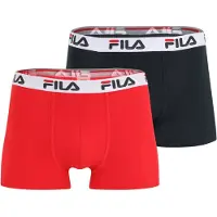 FILA Bokserishortsit punainen / musta / valkoinen