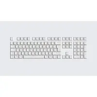 Wooting PBT ISO (UK) & ANSI (US) Keycaps - Just White - Näppäimistöhatut - Englanti (US) - Valkoinen