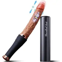 Dark Red Brand Realistinen dildo