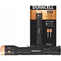 Duracell Alumiininen LED-taskulamppu zoom-toiminnolla - 150lm