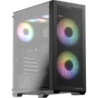 LC-Power LC-717B-ON, Midi Tower, PC, Valkoinen, ATX, mikro ATX, Mini-ITX, Metalli, Muovi, Karkaistu lasi, Pelaaminen