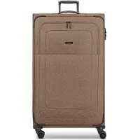 Redolz Essentials 12, 4-pyöräinen vetolaukku XL, 90 cm, erittäin suuri, erikokoinen Ruskea