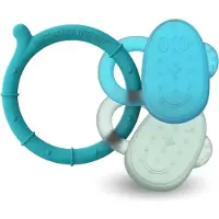 Matchstick Monkey Cooling Teether purulelu viilentävä vaikutus Blue/ Mint 3m+ 1 kpl