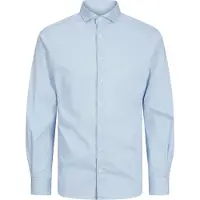 Jack & Jones Jjeaxel Stretch Shirt Ls Noos Jnr - Blue - 152