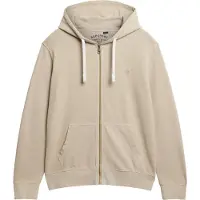 Superdry for man. M2014170A Essential beige zipped hoodie Essential beige (S), Casual, Cotton