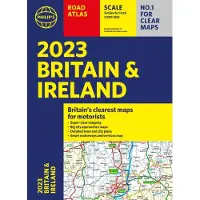 2023 Philip's Road Atlas Britain and Ireland
