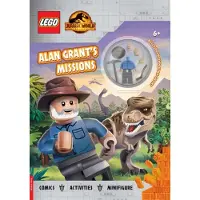 Buster Books LEGO Jurassic World: Alan Grant’s Missions: Activity Book with Alan Grant minifigure