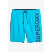 Superdry for man. M3010238A Classic blue swimming costume (S), Beachwear, Recycled Polister, Sustainable