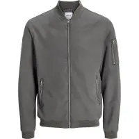 Jack & Jones Välikausitakki 'JJERush' tummanharmaa