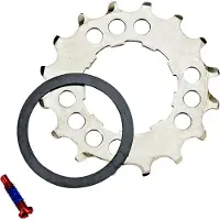 Kcnc Expander Sprocket And Cog Kit Chainring Punainen 36/11t