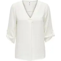JDY Jdydivya Life 3/4 Top Wvn Noos - White - 40