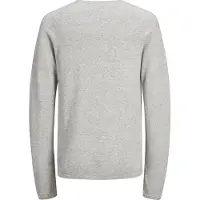 Jack & Jones Jjehill Knit Crew Neck Noos - Grey - XXL