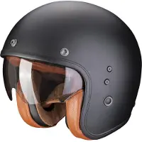 Scorpion Belfast Evo Luxe Avokypärä Matta/Musta unisex, size XS
