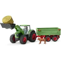 Schleich Tractor with Trailer 42379